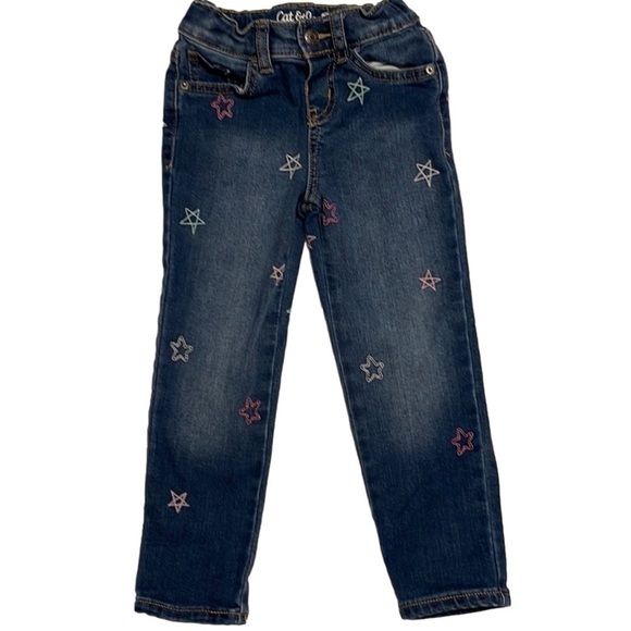 Cat & Jack Lot of Jeans and 2 T’s - Picture 2 of 9